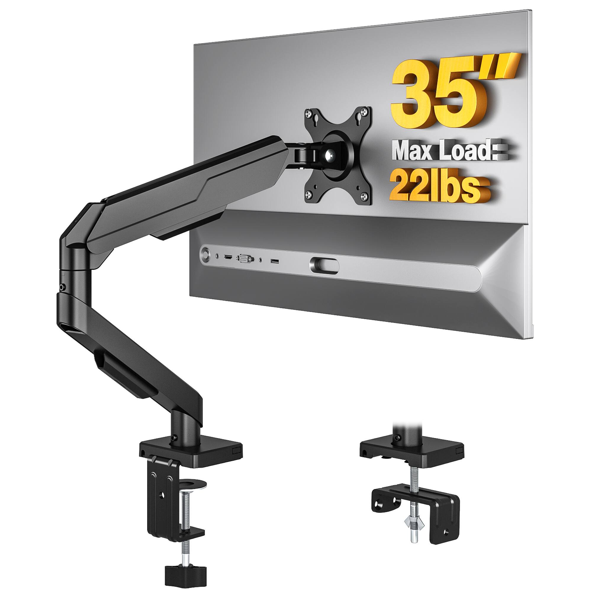 35" Max Load: 22lbs