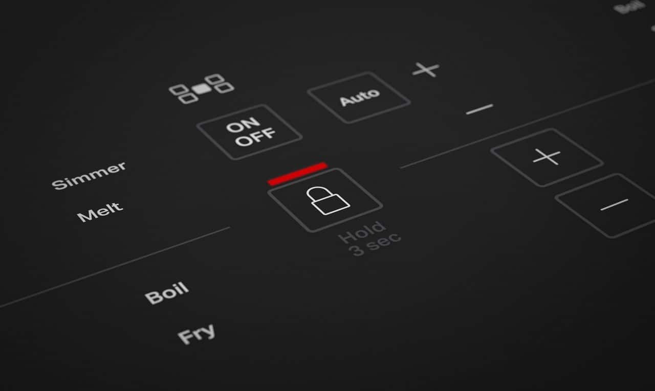 8 ON OFF Simmer Melt Boil Fry + Auto Hold 3 sec
