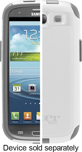  OtterBox - Commuter Series Case for Samsung Galaxy S III Cell Phones - White