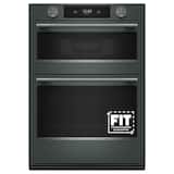 KitchenAid - 30" Smart Built-In Electric Combination Wall Oven with Microwave and Intelligent Cooking Camera - Juniper