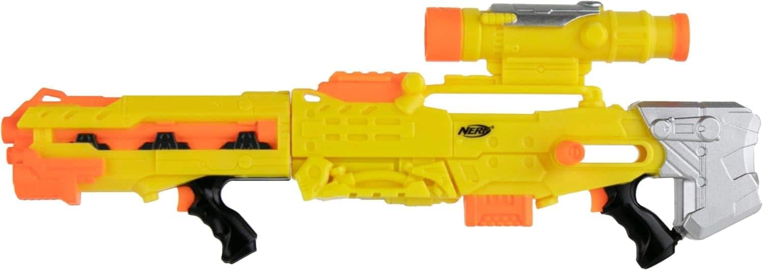 Super Impulse - World's Smallest Nerf Blaster | Longshot CS-6 - Yellow