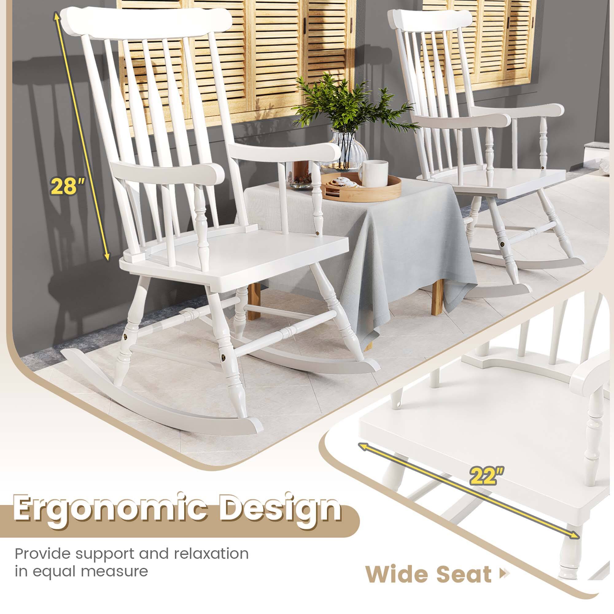 Ergonomic Design  
Provide support and relaxation in equal measure  

Wide Seat  
28"  
22"