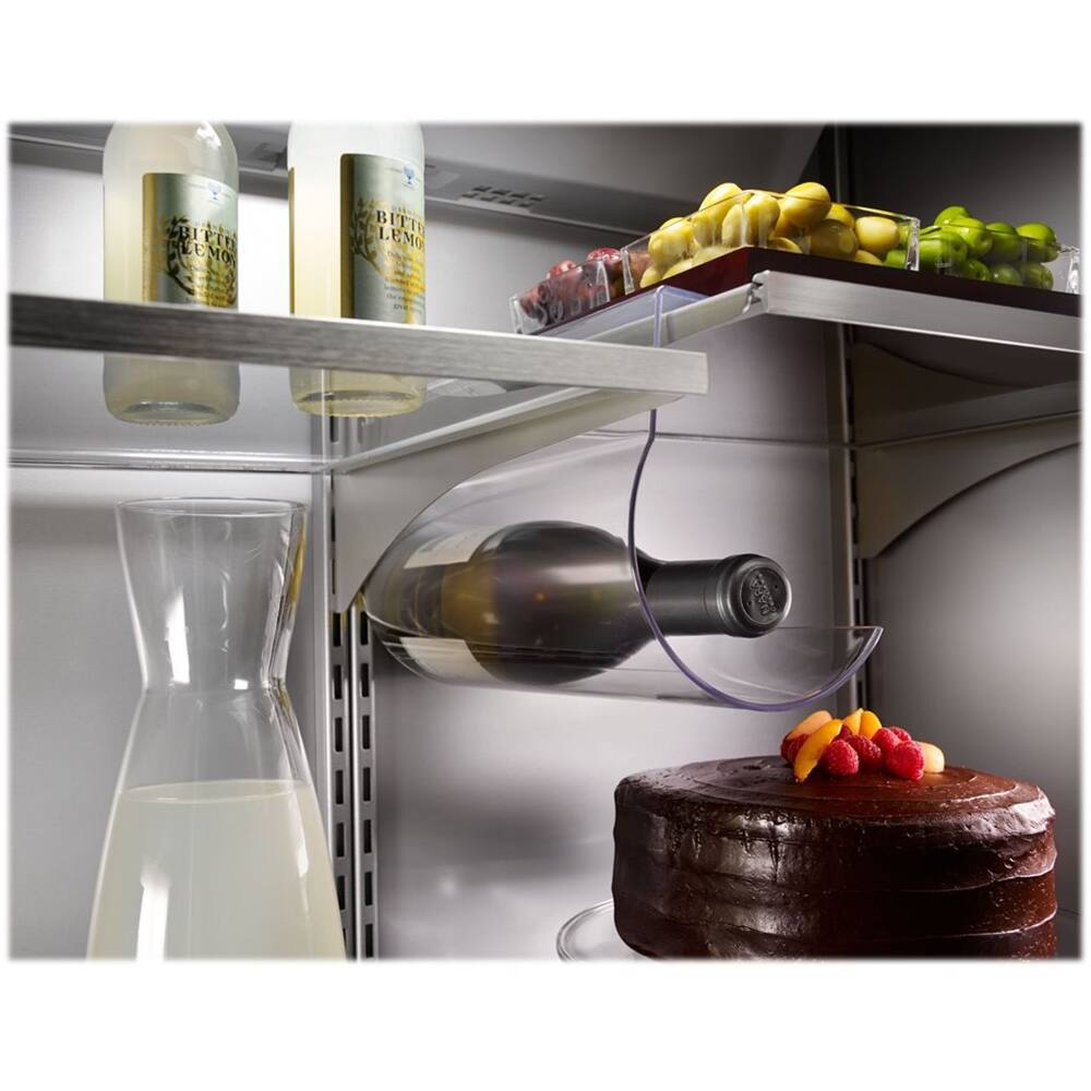 Alt View 16. KitchenAid - 20.8 Cu. Ft. French Door Refrigerator with Panel Ready Design - Custom Panel Ready.