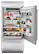 Angle. KitchenAid - 20.9 Cu. Ft. Bottom-Freezer Built-In Refrigerator - Stainless Steel.