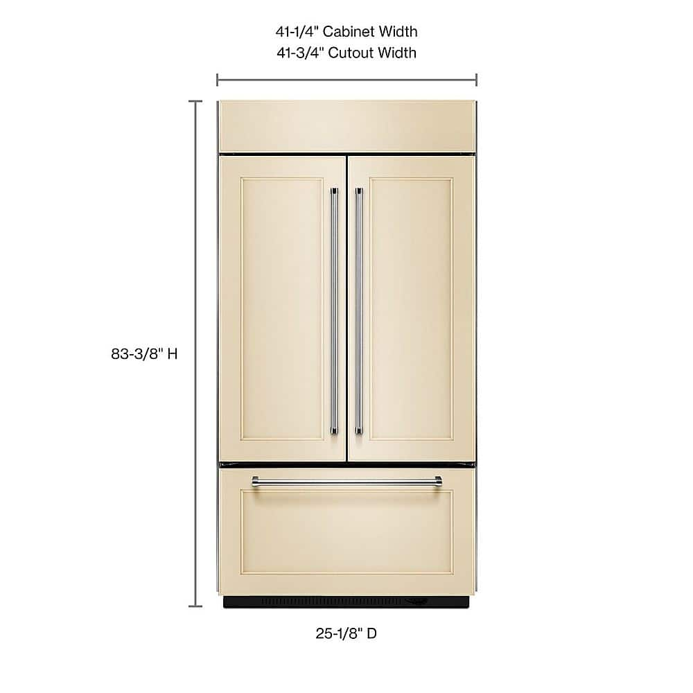 Customer Reviews KitchenAid 24 2 Cu Ft French Door Refrigerator With   7138105cv2d 