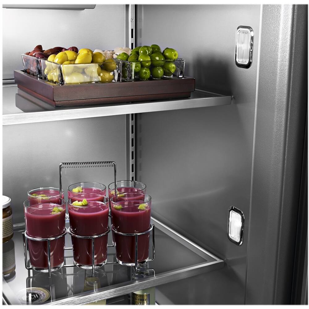 Alt View 13. KitchenAid - 20.8 Cu. Ft. French Door Refrigerator with Preserva Food Care System - Stainless Steel.