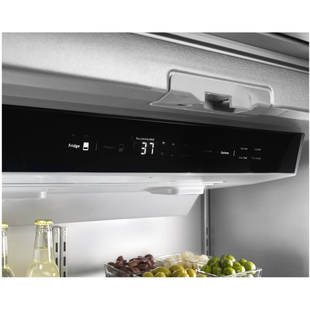 Alt View 14. KitchenAid - 20.8 Cu. Ft. French Door Refrigerator with Preserva Food Care System - Stainless Steel.