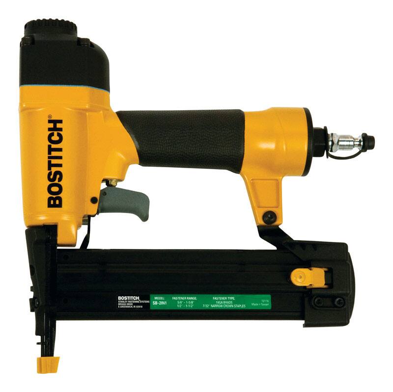 BOSTITCH BOSTITCH S MOCEL FASTENER RANUL 58-2IN1 1E - 12 12 FASTENER TYPE SAGA BRADS 12 NARROW CROWN STAPLES