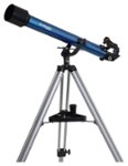 Angle Zoom. Meade - Infinity 60mm Altazimuth Refractor Telescope - Blue/Silver/Black.