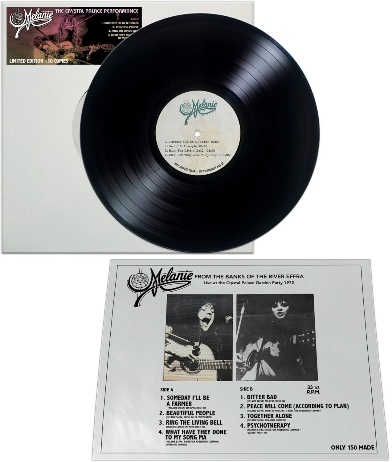 Melanie - From The Banks Of The River Effra - Crystal Palace 1972   - VINYL LP price history on PriceWatchPro
