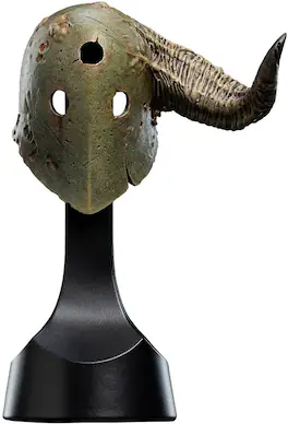 Weta Workshop - Mini Prop Replica - Warhammer: Age of Sigmar - Putrid Blightking Helm Helmet Replica - COLLECTIBLES - Multicolor