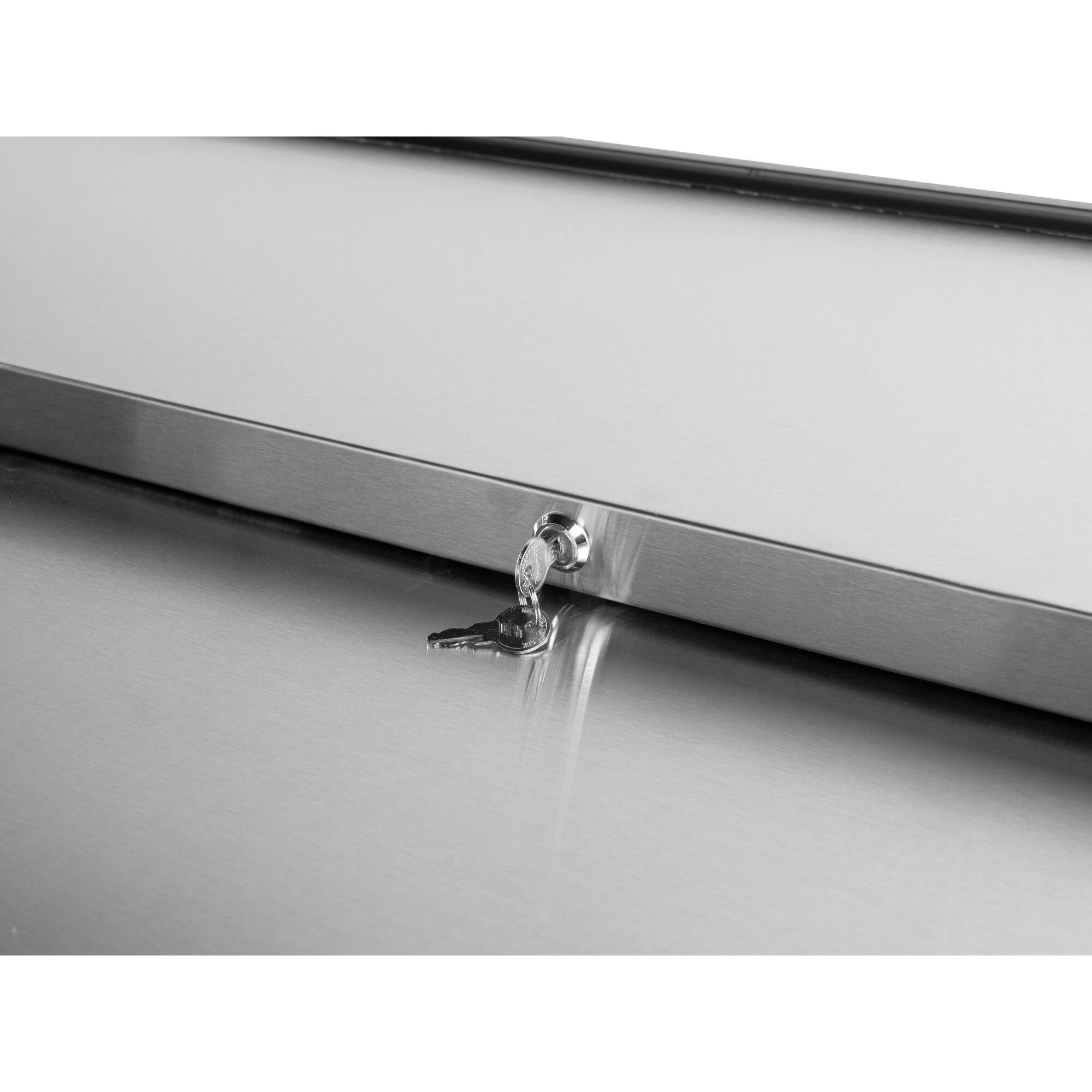 Alt View 5. Koolmore - 95 in. Commercial Bottle Cooler in Black with Built-In Opener, ETL Listed, 30 cu. ft. (KM-BOC95-BK) - Black painted steel.