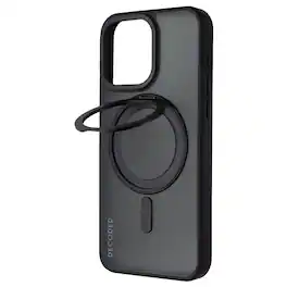 DECODED - 360 Loop Stand Back Case for MagSafe for Apple iPhone 15 Pro Max - Black