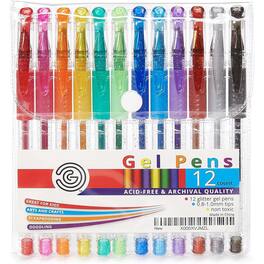 Paradigms Interiors - & Gel Pens With Refills Glitter Metallic Classic 0.8 Tips Set Quick Dry Smudge free