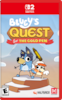 2 NINTENDO SWITCH BLUEY'S QUEST for THE GOLD PEN EVERYONE E ESRB HALFBRICK PM STUDIOS