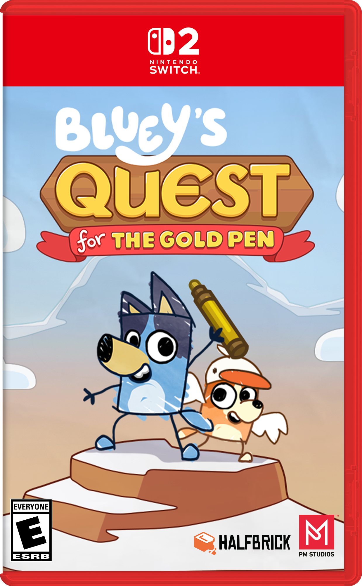 Bluey's Quest for The Gold Pen - Nintendo Switch 2
