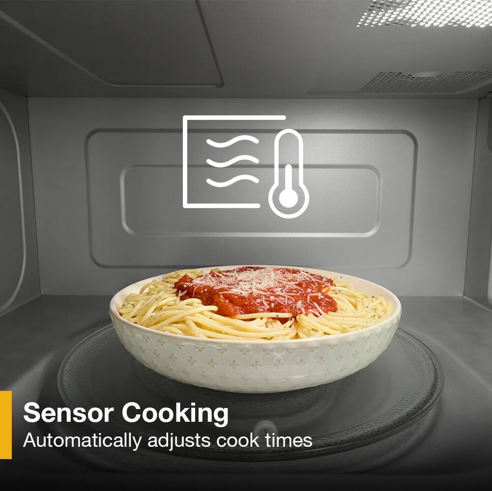 Sensor Cooking  
Automatically adjusts cook times