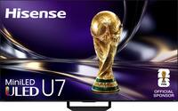 Hisense - 65" Class U7 Series MiniLED QLED UHD 4K HDR Smart Google TV (2026) - Front_Zoom