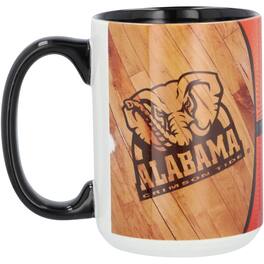 Indigo Falls - Alabama Crimson Tide 15oz. Basketball Mug - Multicolor