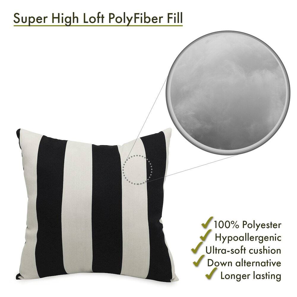 Super High Loft PolyFiber Fill

- 100% Polyester
- Hypoallergenic
- Ultra-soft cushion
- Down alternative
- Longer lasting