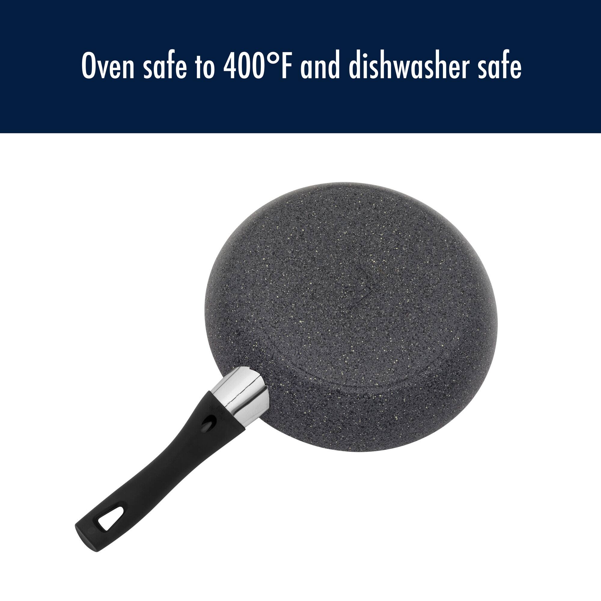 Oven safe to 400°F and dishwasher safe