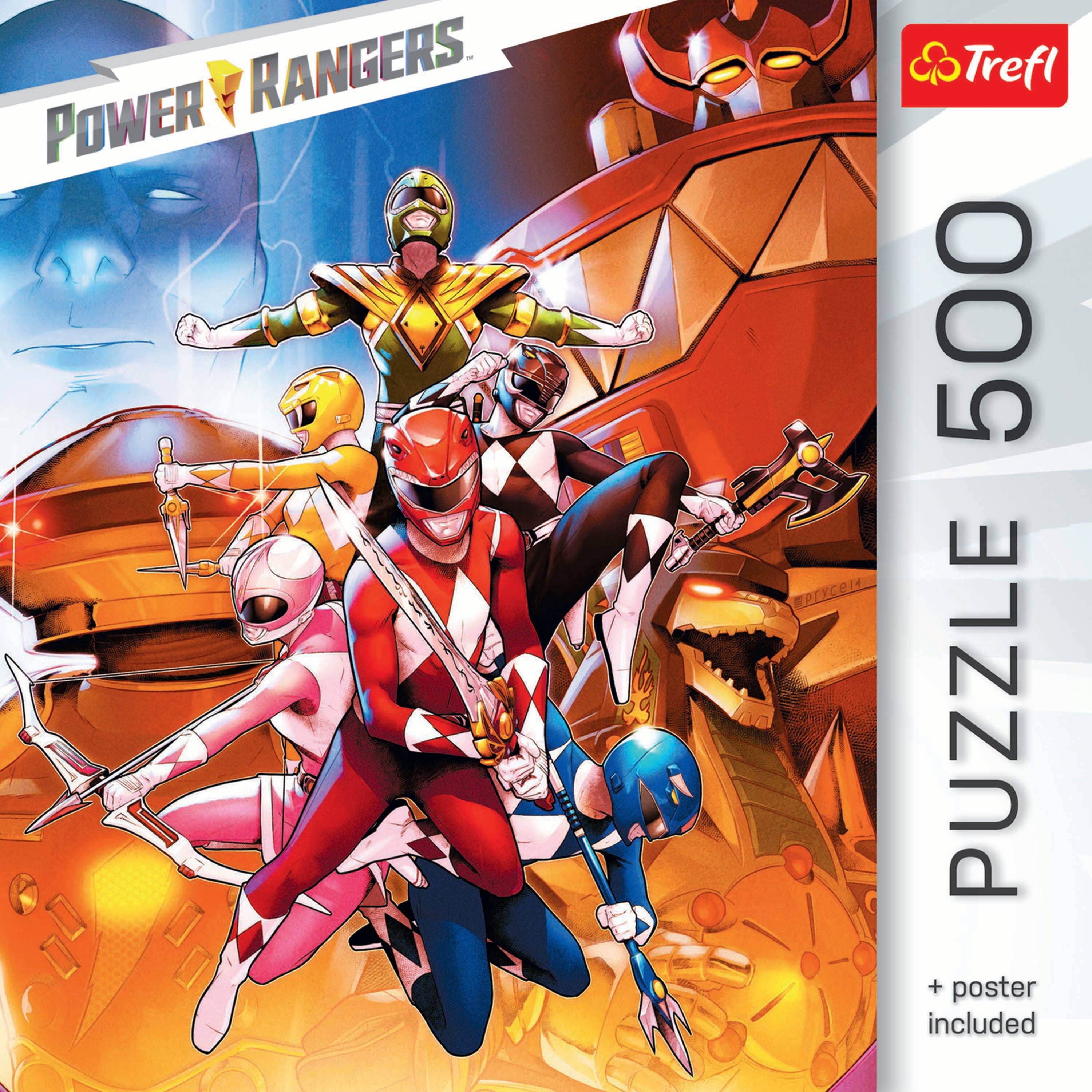 POWER RANGERS  
Trefl 500 PUZZLE + poster included