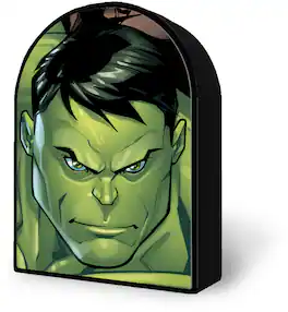 PopMarket - Marvel The Hulk contains 300pc 12x18 in 3D Lenticular Puzzle in a Shaped Tin - COLLECTIBLES - Multicolor