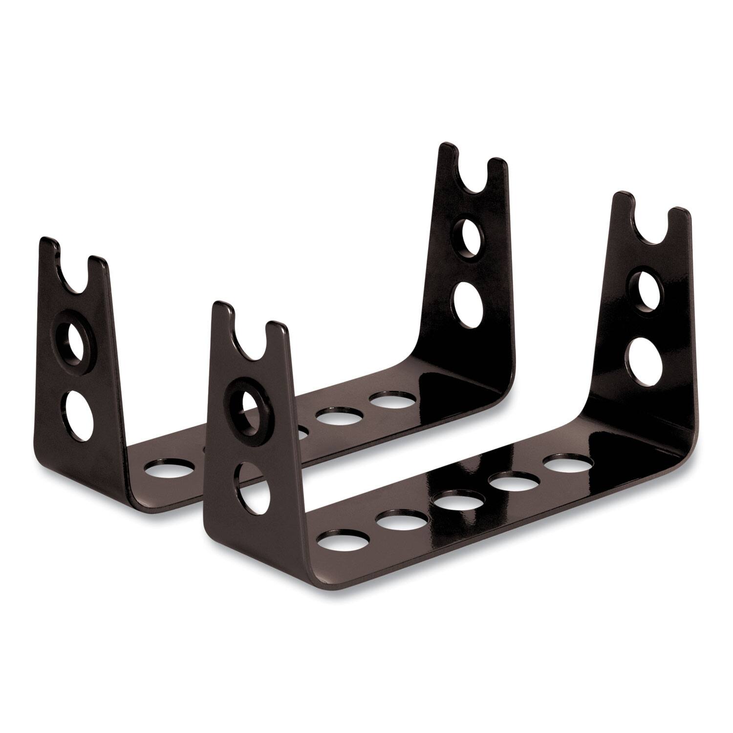 Alt View 4. Allsop - Allsop 31480 Metal Art 4.75 in. x 8.75 in. x 2.5 in. Monitor Stand Risers - Black.