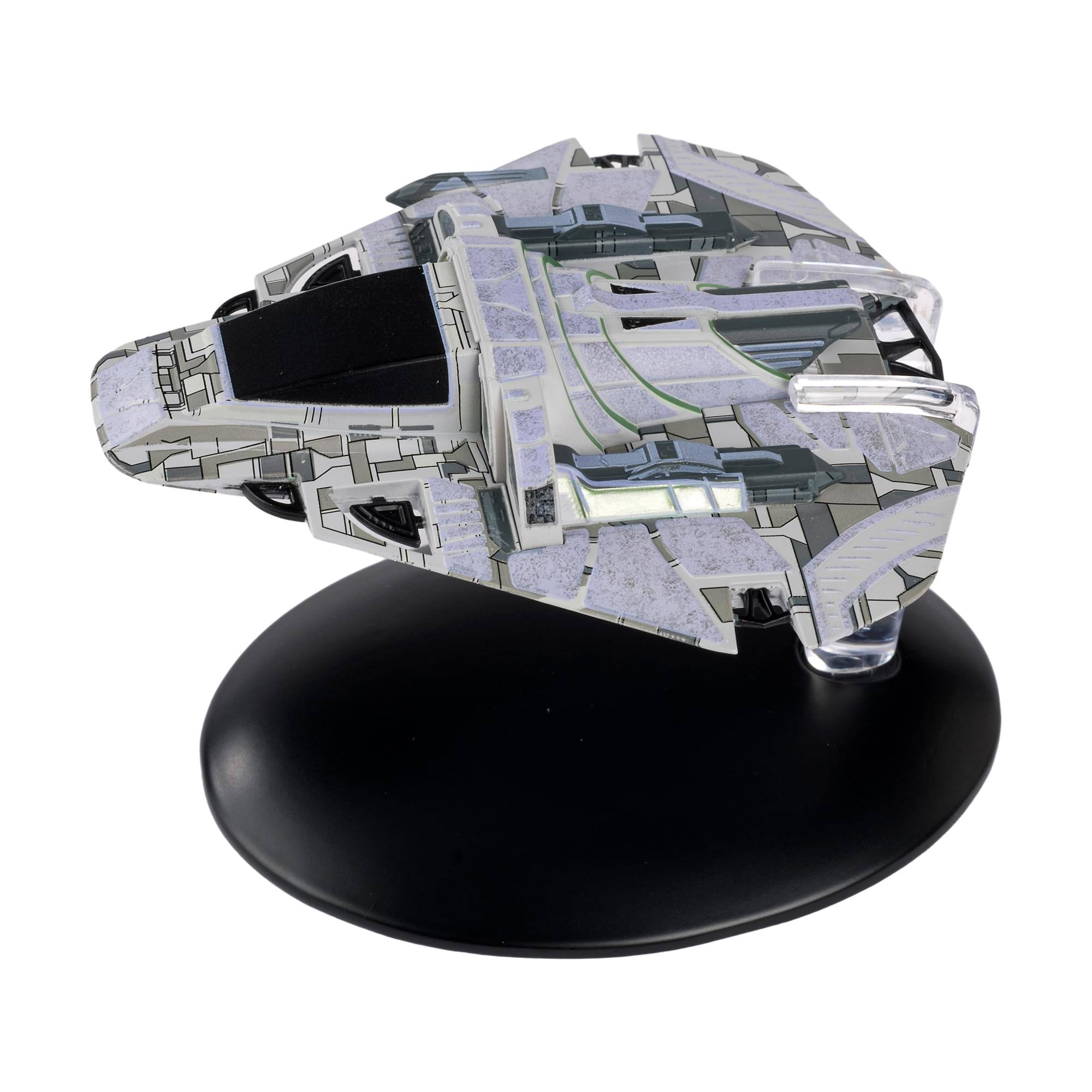 Alt View 1. Eaglemoss - Eaglemoss Star Trek Ship Replica | Bomar Patrol Ship - Grey.
