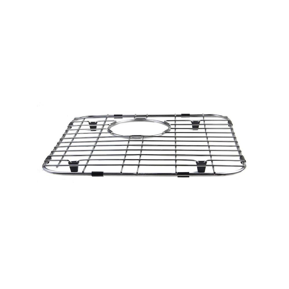 Angle. Alfi - Right Solid Stainless Steel Kitchen Sink Grid - Stainless.