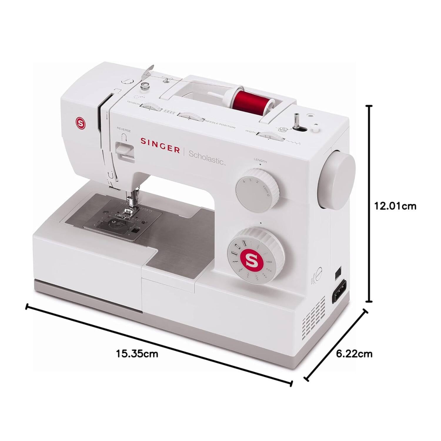 SINGER | Scholastic  
LENGTH: 12.01 cm  
WIDTH: 15.35 cm  
DEPTH: 6.22 cm