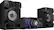 Angle. Samsung - Giga 1600W Mini Component Audio System - Black/Gray/Blue.