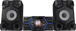 Samsung Giga 1600W Mini Component Audio System Black/Gray/Blue MX