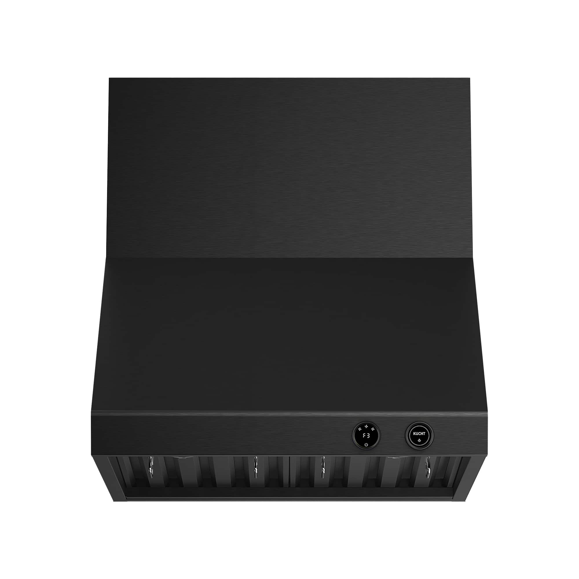 Kucht - 30 inches - Externally Vented - Wall Range Hood - Dark Stainless Steel