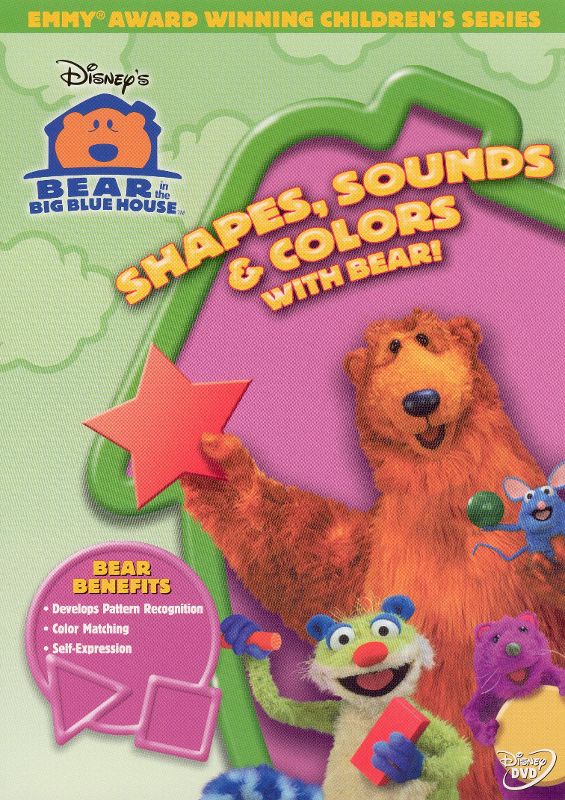 Bear in the Big Blue House: Shapes, Sounds & Colors With Bear! [DVD ...