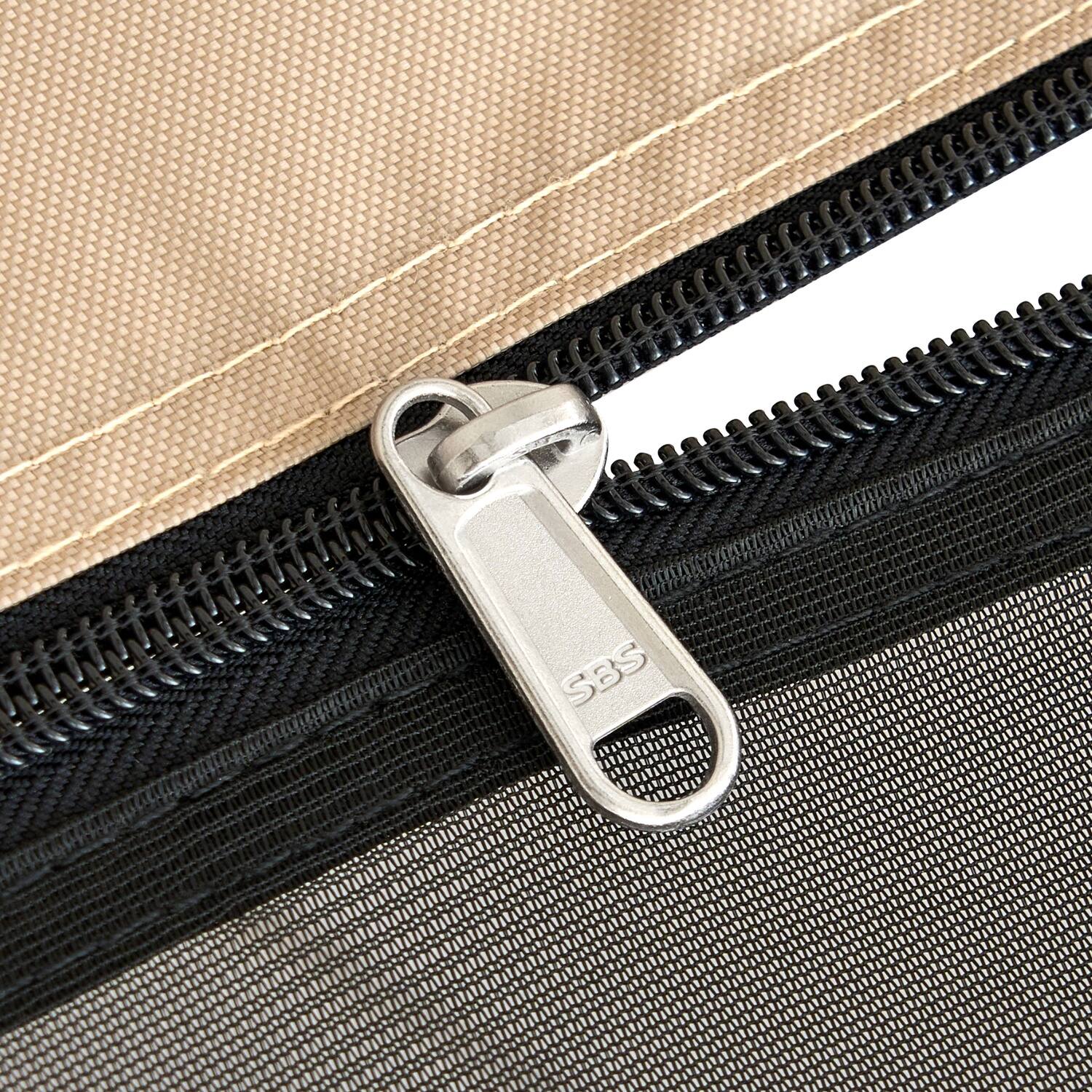 Alt View 3. Boyel Living - Screen House Tent 10x10 Pop Up Mesh Gazebo Shelter - Beige.