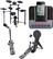 Front Standard. Jammin Pro - iRocker 5-Piece Drum Set.
