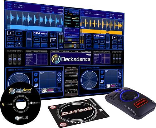 Front Standard. DJ-Tech - Wireless DJ Controller - Black.