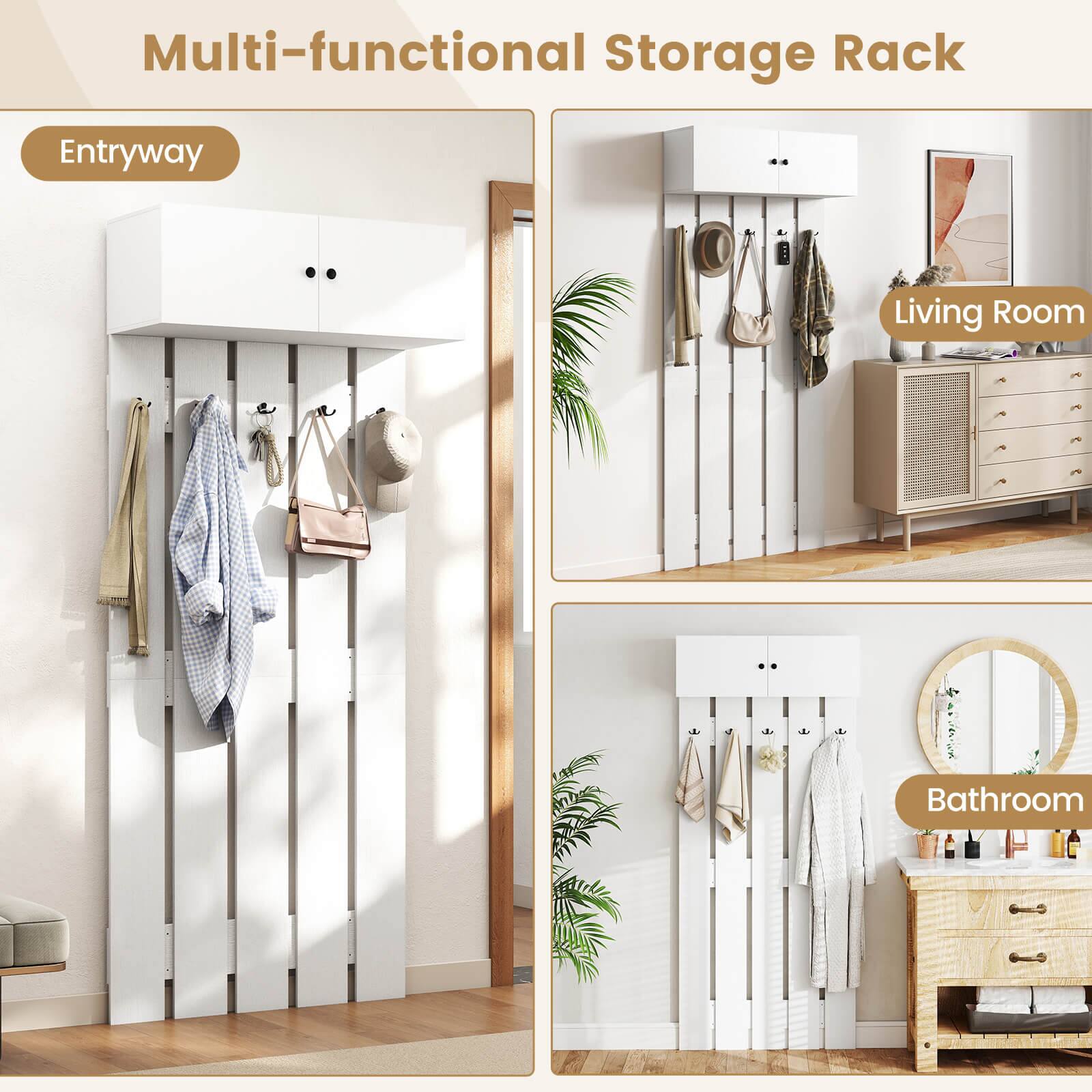 Multi-functional Storage Rack

Entryway

Living Room

Bathroom