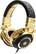 Angle Standard. iDance - Disco DJ Headphones - Aluminum, Gold.
