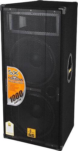 Angle Standard. DJ-Tech - Dual 15" Floor Speaker (Each).