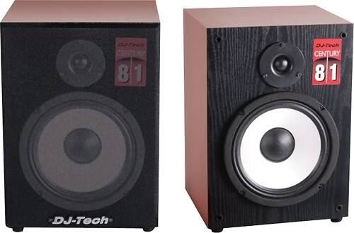 Front Standard. DJ-Tech - Century 81 8" 2-Way Loudspeaker (Each).