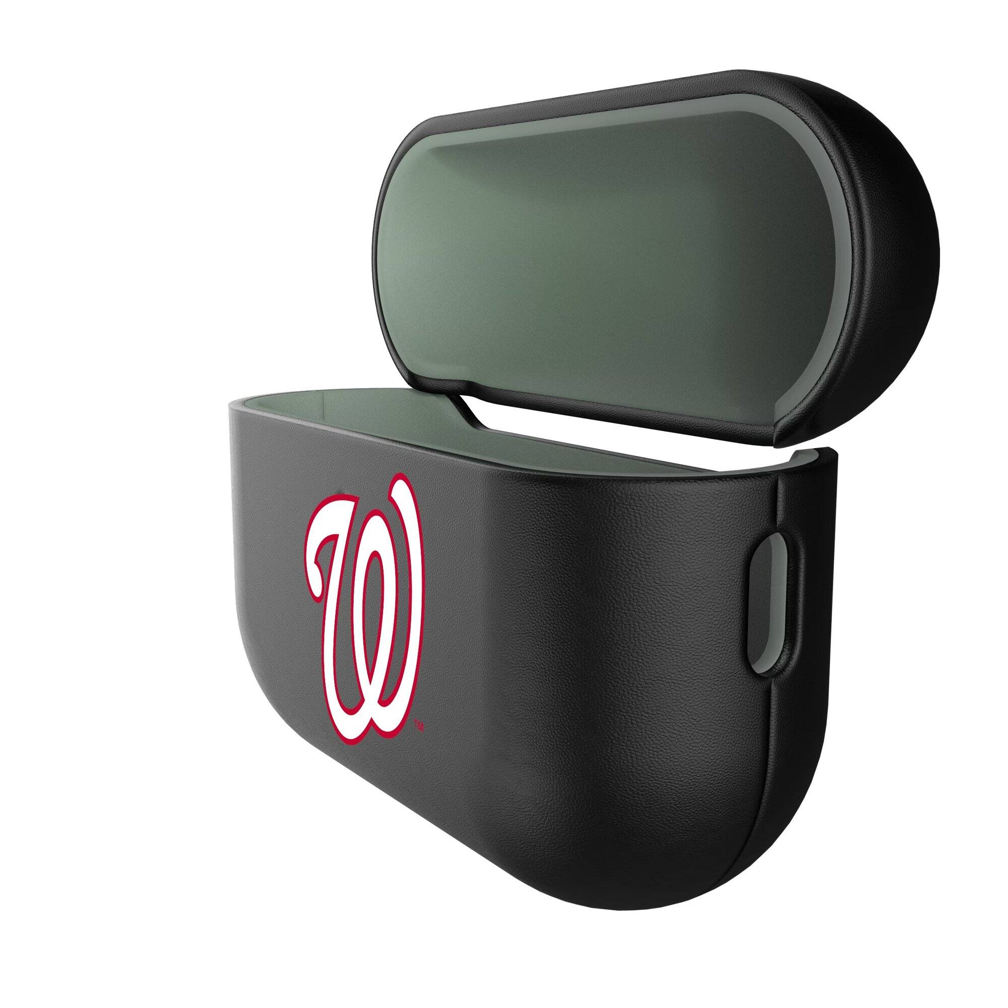 Alt View 1. Keyscaper - Washington Nationals AirPods Pro 3rd Generation Case Cover - No Size - Black.