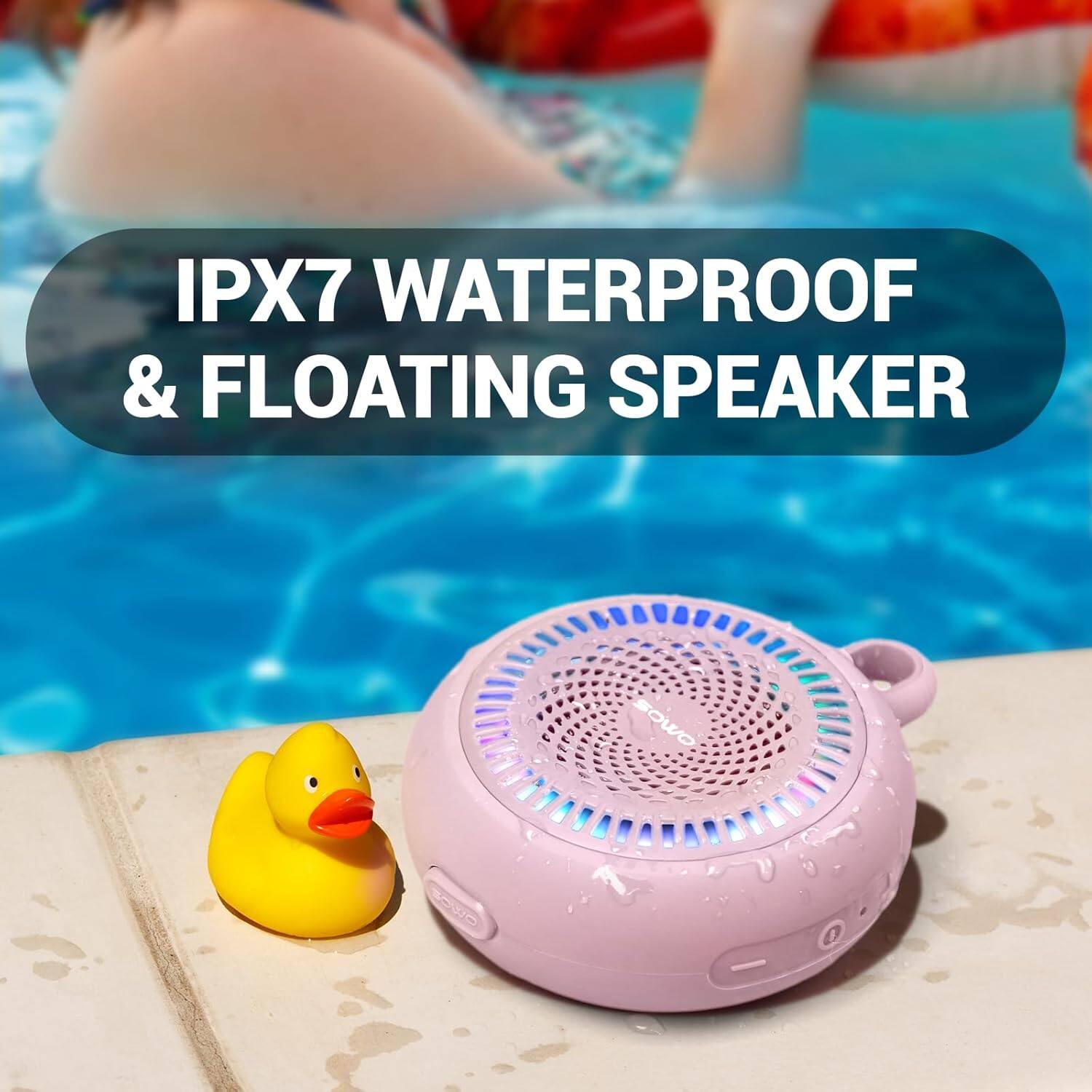 IPX7 WATERPROOF & FLOATING SPEAKER