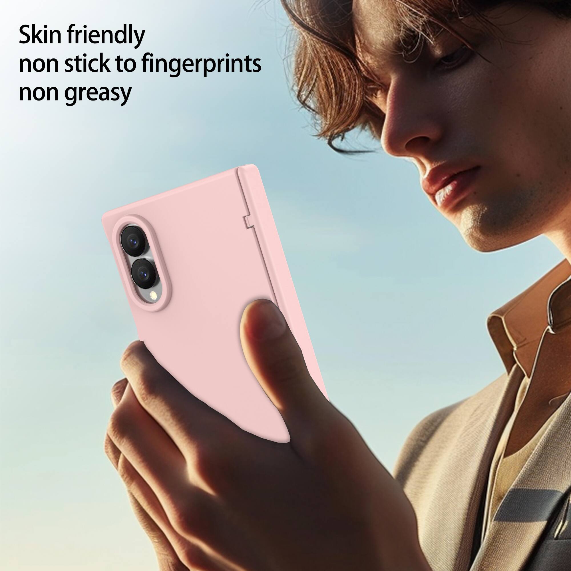 Skin friendly non stick to fingerprints non greasy