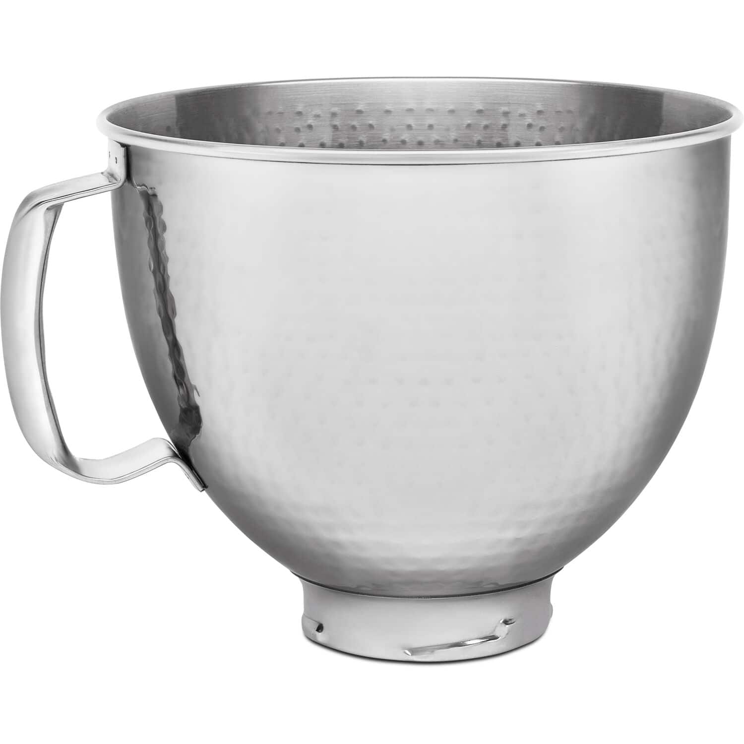 KitchenAid - 5-Quart Tilt-Head Stainless Steel Bowl - Hammered - Front_Zoom
