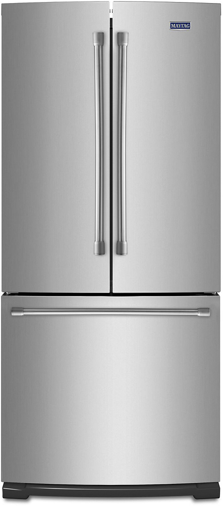 Questions and Answers: Maytag 19.7 Cu. Ft. French Door Refrigerator ...