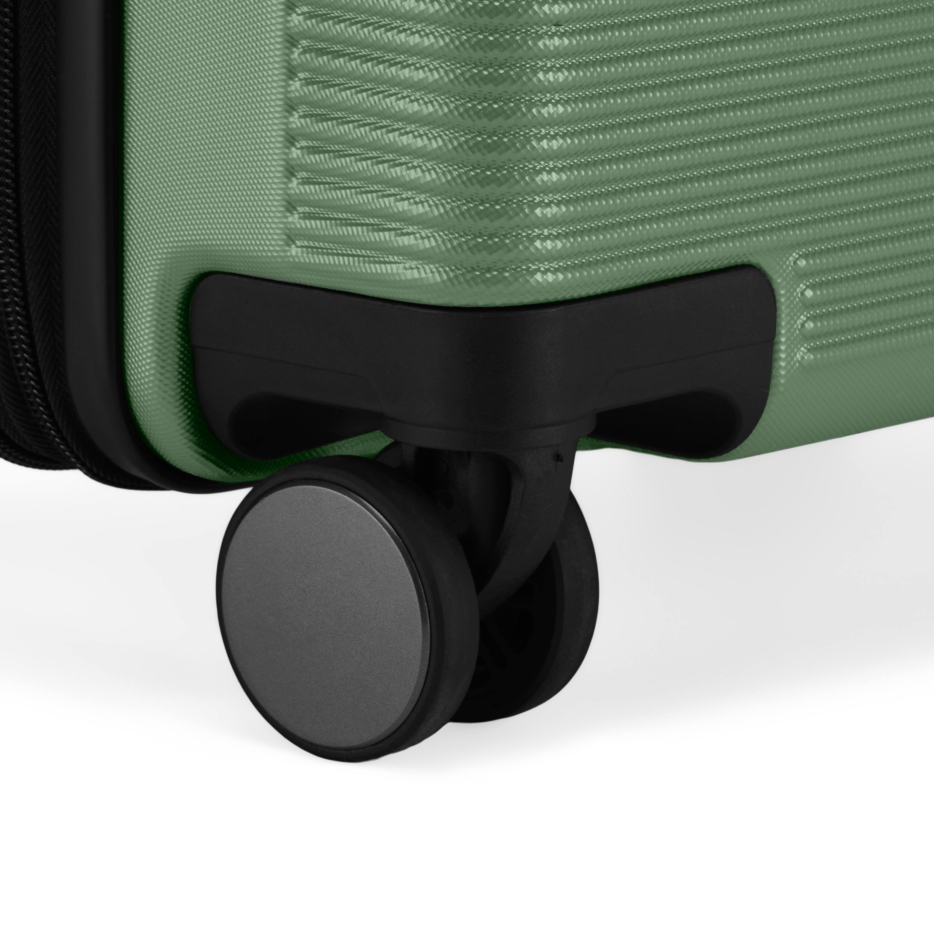 Alt View 5. Bugatti - Bugatti Brussel 3 Piece Hardside Luggage Set - GREEN.