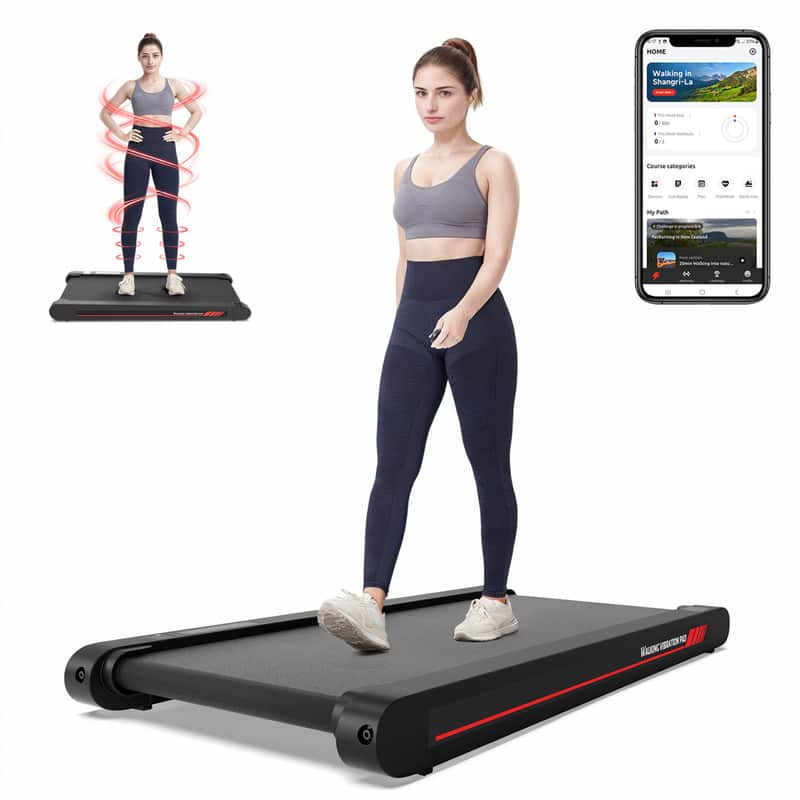 Sperax - Walking Treadmill Pad with APP, 3 in 1 Under Desk Treadmill RM-P1 - Red-Black