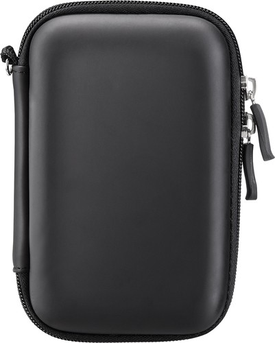  Insignia™ - Deluxe Hard Shell Case for Most Portable Hard Drives - Black